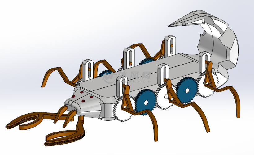 机械蝎子机器人