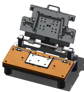 一种塑胶产品组装贴胶治具图纸合集的封面图