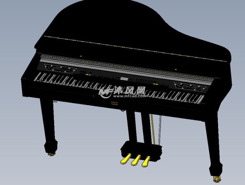 88键标准电钢琴结构方案