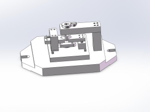 阀体钻φ25孔三维夹具设计
