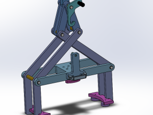内夹紧定位自锁吊具 - 工程机械/建筑机械图纸 - 沐风网