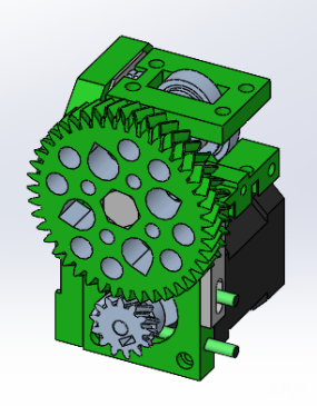 3d打印塑料耗材挤出机