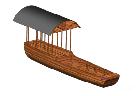 乌篷船图纸合集的封面图