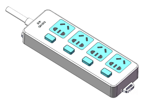 solidworks插座/插線板/插排/排插圖紙下載_solidworks免費圖紙,設計