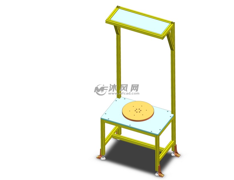 手动旋转台机构