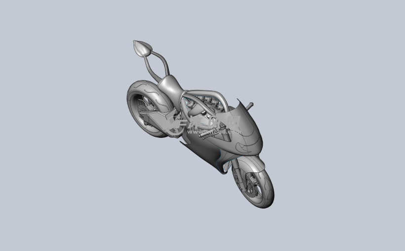 未来概念双轮机车