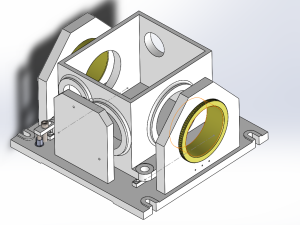 减速机箱体镗孔夹具cad图ug三维