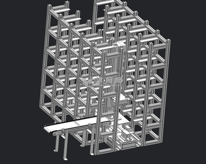 智能立体仓库模型的视频演示