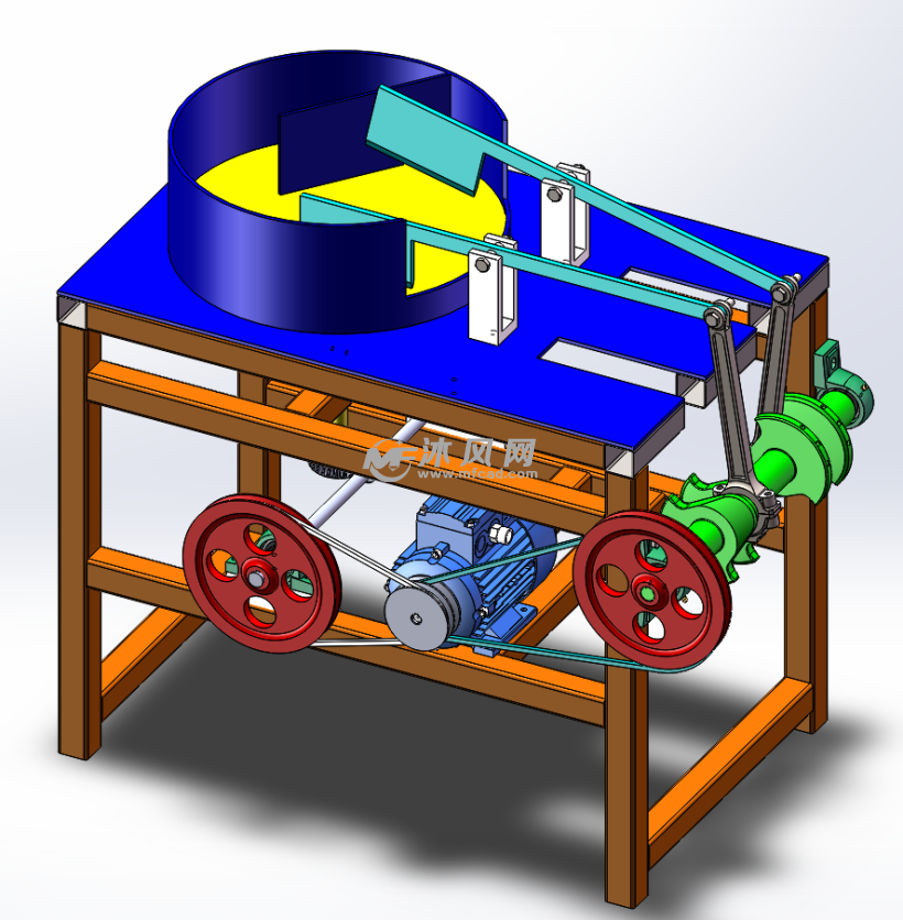 电动剁肉机 - 食品机械图纸 - 沐风网