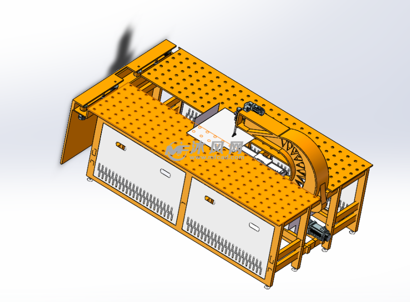 钣金工作台 - 工位器具图纸 - 沐风网