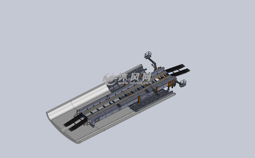 全自动液压仰拱栈桥