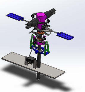 直升机旋翼结构设计图纸合集的封面图