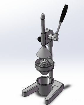 solidworks榨汁机图纸下载_solidworks免费图纸,设计模型大全 - 沐风