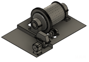 630kw球磨机设计模型图纸合集的封面图