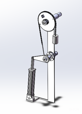 气缸连杆升降机构图纸合集的封面图