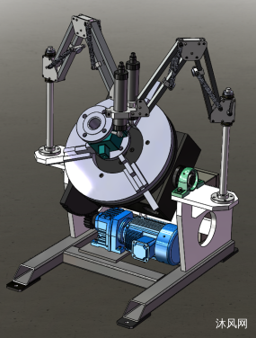卡盘式多角度旋转打胶工装图纸合集的封面图