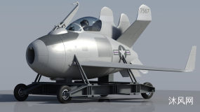 ����XF-85����ʽս����άģ��CAD