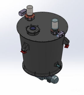 粉体料仓2500l图纸合集的封面图