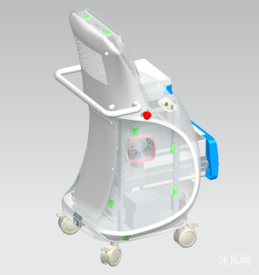 ҽ�Ƽ��������豸3Dͼֽ�ϼ��ķ���ͼ