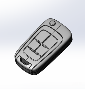 汽车车钥匙模型图纸合集的封面图