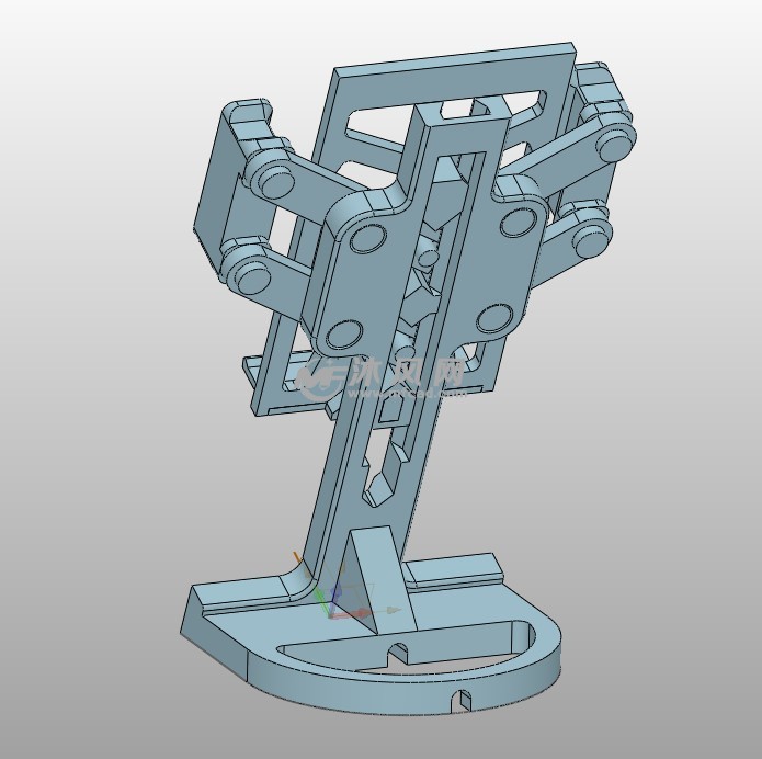 手机支架3d建模图纸图片