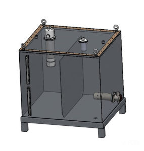小型液压油箱图纸