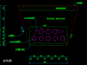 多组合电力排管设计大样图
