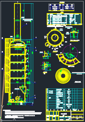 DN3000*12700�����������̴ѣ�ͼֽ�ϼ��ķ���ͼ