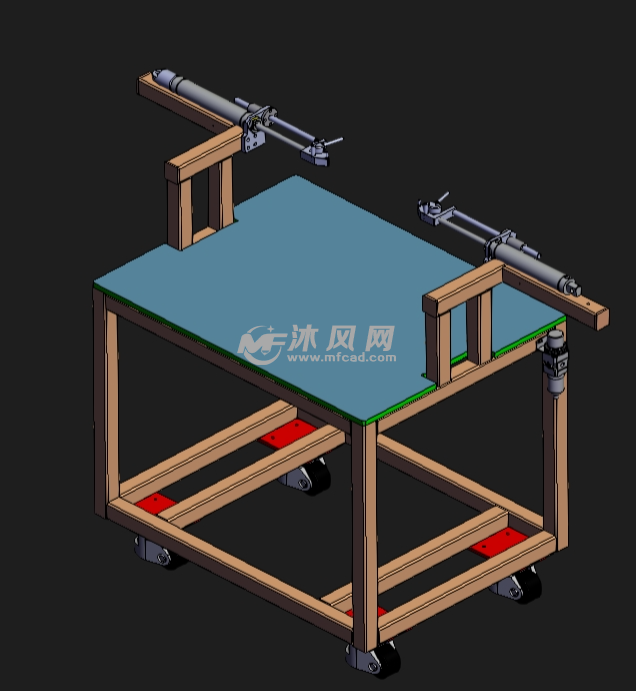 双气缸夹具设计