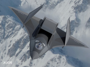 格鲁曼f-25飞机三维模型CAD