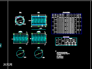 标准公路圆管涵涵洞设计图