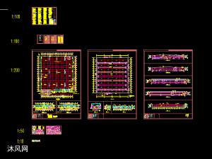 某汽车零部件基地项目物流中心建筑图