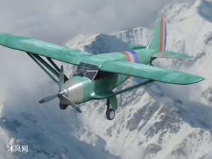 赫斯顿-凤凰号飞机三维模型CAD