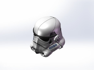 帝国冲锋队头盔模型