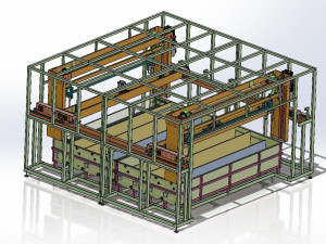 八槽超声波清洗线