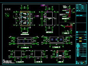 某医院项目垃圾房建筑专业施工图