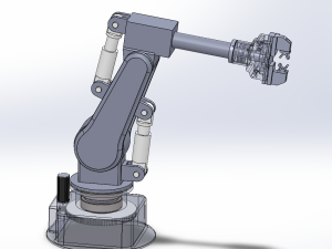 货物包装机器人械臂的总体设计