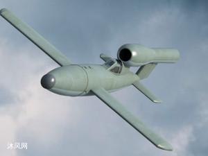 德国FI103载人导弹三维模型CAD