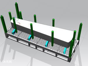 钣金毛料专用仓储转运架
