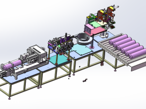 159储气罐组装生产线