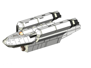 《星际迷航太空飞行》中的巡洋舰