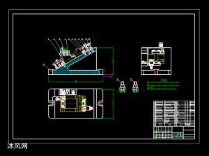 轴承座铣止口夹具设计
