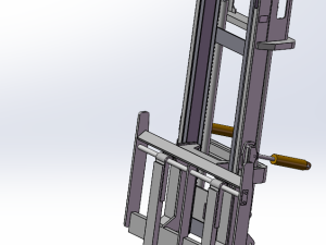 液压叉车工作装置设计