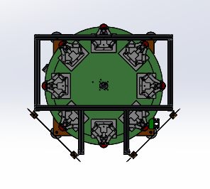 转盘转工件工位