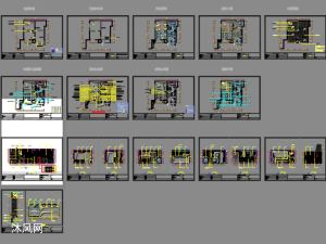 糖水铺装修CAD施工图