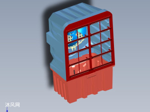 22英寸散热器三维模型