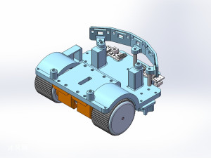 轮式智能机器人底盘设计