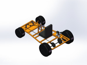 车辆底盘设计模型