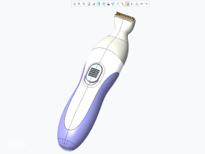防水剃毛刮毛器结构