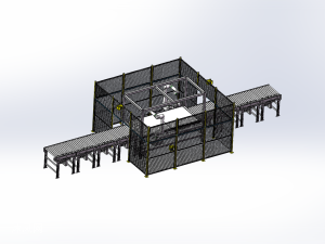 视觉引导定位协助机器人工作站